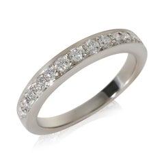 Tiffany & Co. Platinum Diamond Band