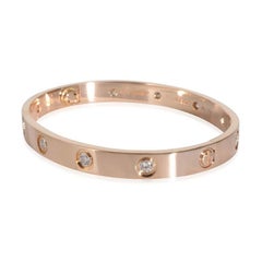Cartier Love-Armband, 10 Diamanten (Roségold)