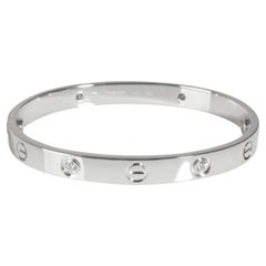 Cartier Love Bracelet, Diamonds (White Gold)