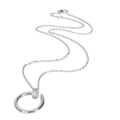 Cartier Weißgold Diamant Juste Un Clou Halskette