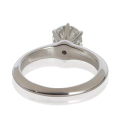Tiffany & Co. 0.97 ct Round Brilliant Diamond Engagement Ring