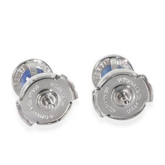 Tiffany & Co. Platinum Sapphire Elsa Peretti Color By The Yard Earrings