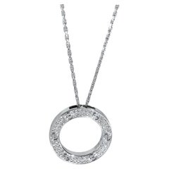 Cartier Love Necklace, Diamonds (White Gold)