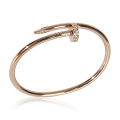 Cartier Bracciale in oro rosa con diamanti Juste Un Clou