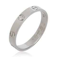 Cartier White Gold  Small Model Love Ring