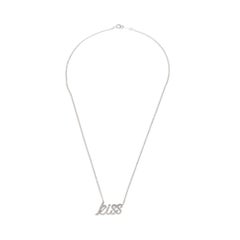 Tiffany & Co. White Gold Diamond Paloma Picasso Graffiti Kiss Pendant