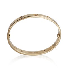 Cartier Yellow Gold Diamond Love Bracelet