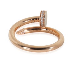 Cartier Rose Gold Diamond Juste Un Clou Ring
