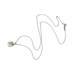 Tiffany & Co. Platinum Pearl and Diamond Fireworks Pendant