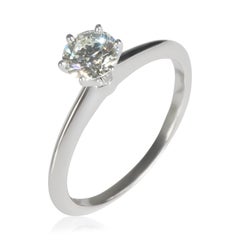 Tiffany & Co. 0.76 ct Round Brilliant Diamond Engagement Ring