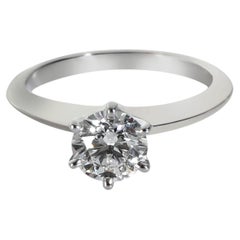 Anillo de compromiso de diamantes de 0.81 ct Tiffany & Co.