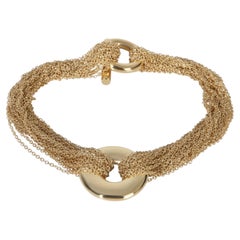 Tiffany & Co. Yellow Gold Multistrand Toggle Bracelet