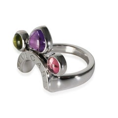BVLGARI Bague Allegra en or blanc 18k