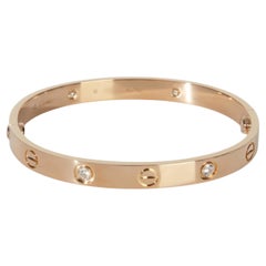 Cartier Rose Gold Diamond Love Bracelet