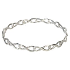 Tiffany & Co. Sterling Silver  Infinity Bracelet