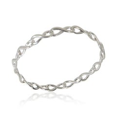 Tiffany & Co. Sterling Silver  Infinity Bracelet