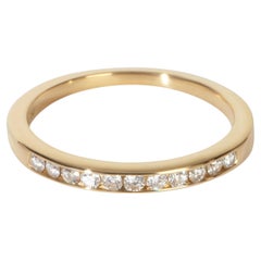 Tiffany & Co. Yellow Gold Diamond Vintage Channel Set Band