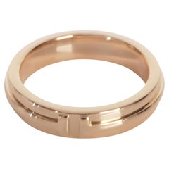Tiffany & Co. Rose Gold  Tiffany T Narrow Ring