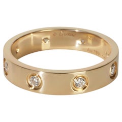 Cartier Yellow Gold Diamond Small Model Love Ring