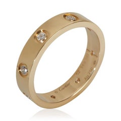 Cartier Yellow Gold Diamond Small Model Love Ring
