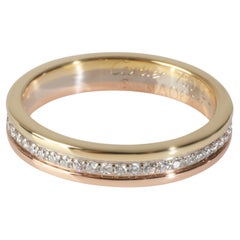 Cartier 3-Tone Gold Diamond Vendome Louis Cartier Band