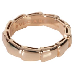 BVLGARI Rose Gold  Serpenti Viper Thick Band