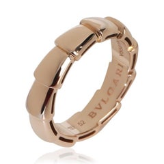 BVLGARI Rose Gold  Serpenti Viper Thick Band