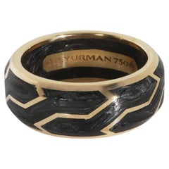 David Yurman Yellow Gold Streamline Band