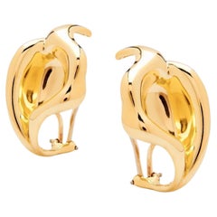 Tiffany & Co Vintage Elsa Peretti Lily earrings Circa 1970s