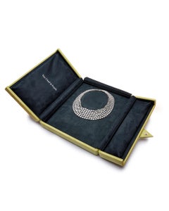 Van Cleef & Arpel’s Palmyre 5 row diamond necklace