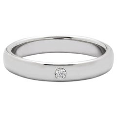 Tiffany & Co Lucinda single diamond band ring