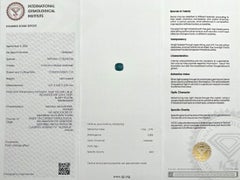 Rare IGI Certified 1.40ct Colour Change Australia Sapphire Unheated Cushion Cut
