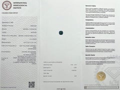 Unique 1.16ct IGI Certified Bi Colour Sapphire Yellow Green Australian Untreated