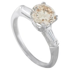 Anillo de platino con diamante de 2,00 ct MF21-072826