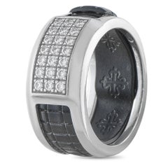 Patek Philippe Aquanaut Luce 18K White Gold Diamond Ring PP11-072826