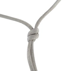 Io Si 18K White Gold 0.48ct Diamond and Rock Crystal Pendant Necklace