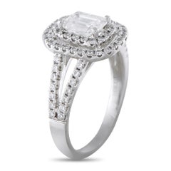 Diamantring aus Platin, 0,85 Karat, MF17-081226