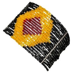 F/W 1997 Christian Dior by John Galliano Beaded Masai Bracelet