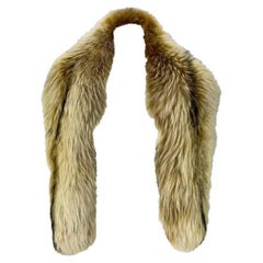 2010s Roberto Cavalli Tan Stole Scarf