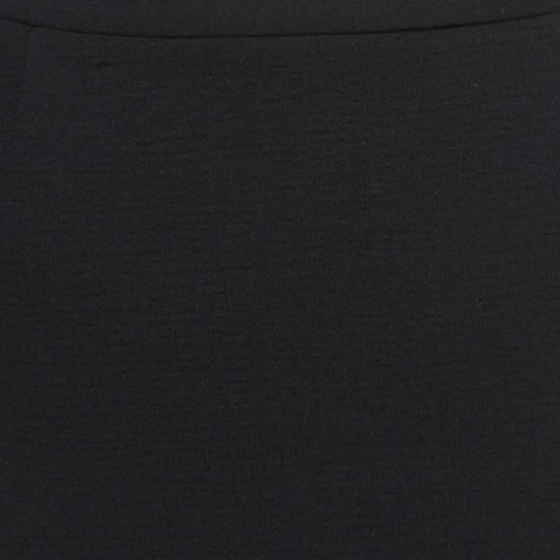 Dolce & Gabbana Vintage Schwarzer Bleistiftrock aus Wollmischung M im Angebot 2