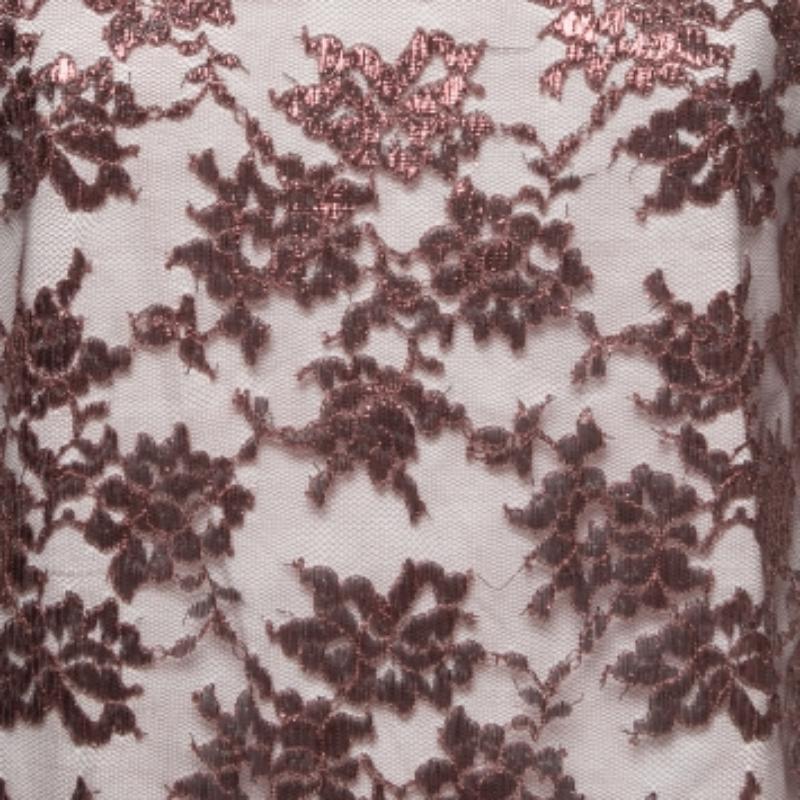 Miu Miu Weißes T-Shirt aus Baumwollstrick mit Spitzeneinsatz L Damen im Angebot