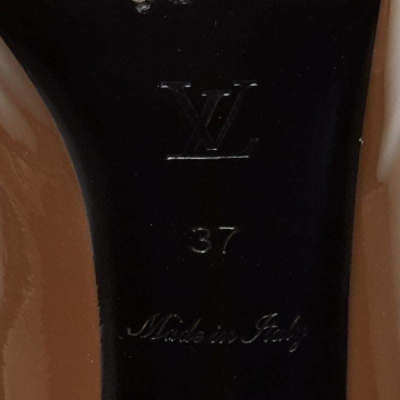 Louis Vuitton charol marrón ¡Oh, de verdad!  Bombas Talla 37 en venta 4