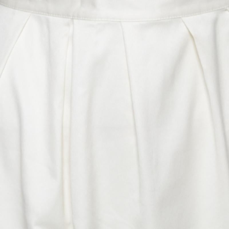 Just Cavalli Beige Faltenminirock M im Angebot 1