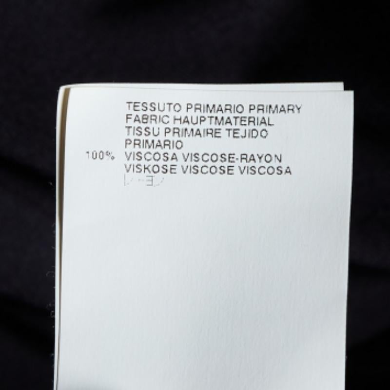 Nero Just Cavalli - Maglietta a maniche lunghe impreziosita da cristalli neri M. T. I. in vendita