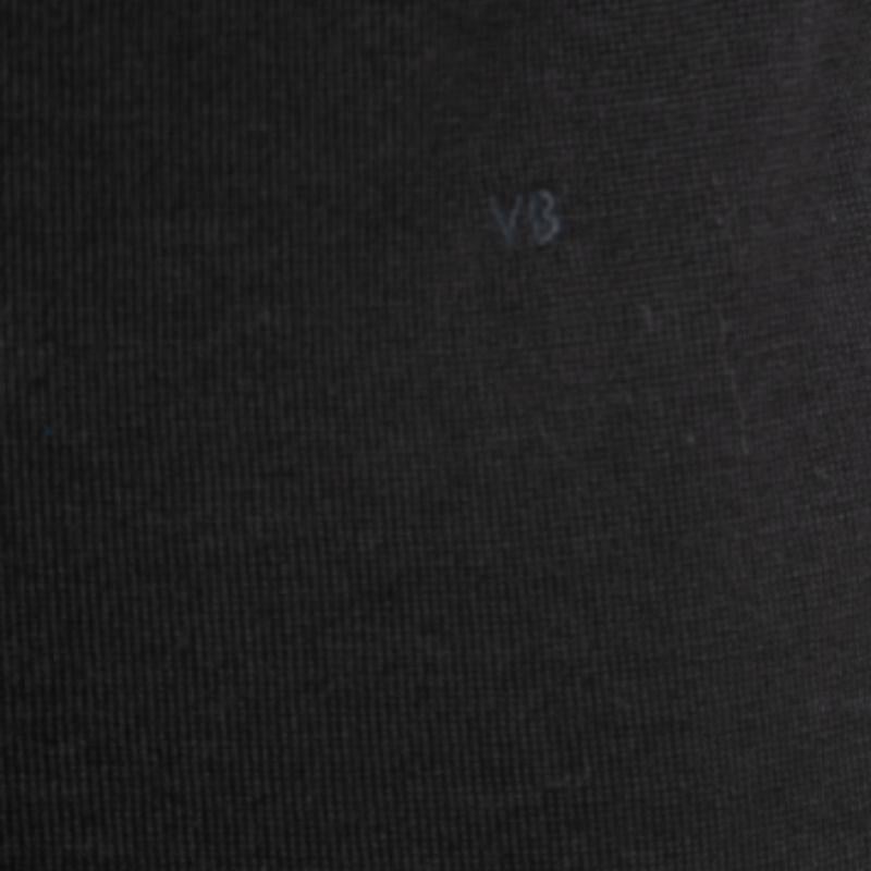 Noir Victoria Beckham - Top sans manches à col roulé en tricot de laine noir S en vente