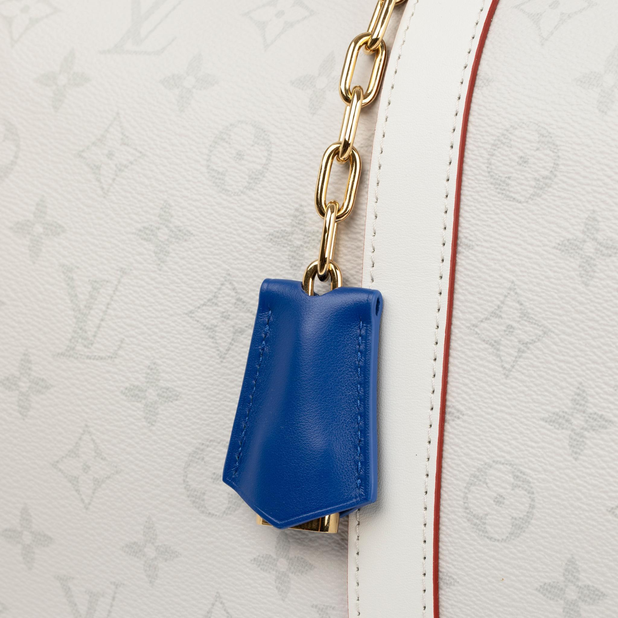 Louis Vuitton x NBA Virgil Abloh Antarctica Keepall 55 Cm in vendita 5