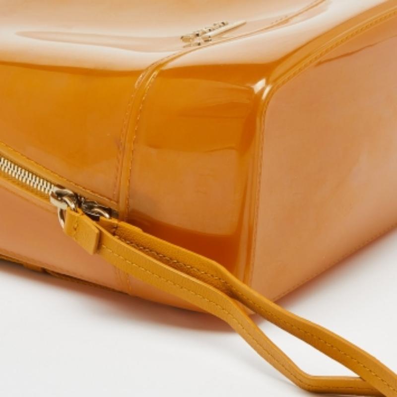Furla Mochila Caramelo Goma Amarillo en venta 2