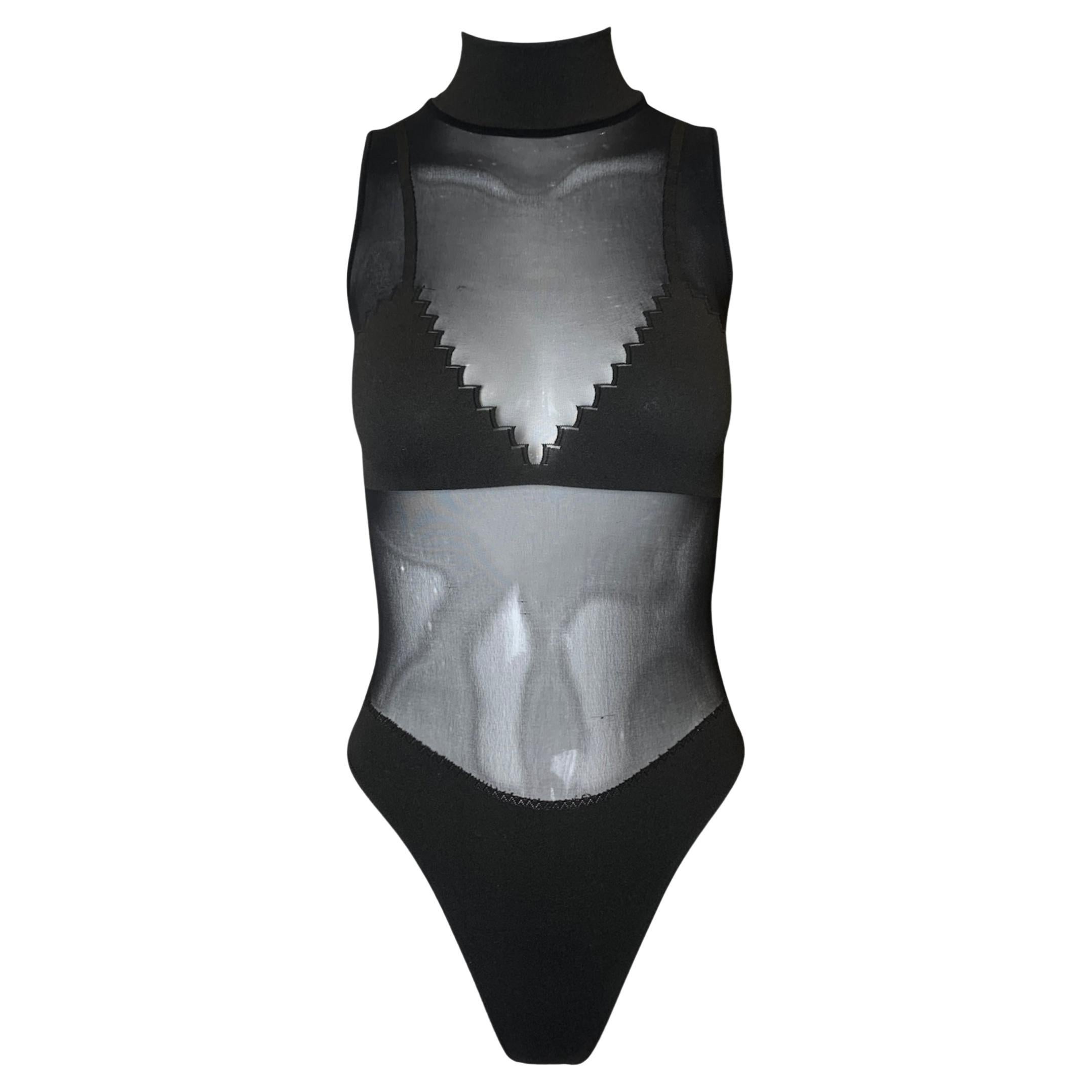 Jean Paul Gaultier x Wolford Lingerie Bodysuit, 1999s