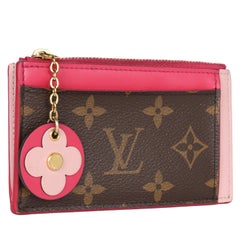 Louis Vuitton Blooming Flowers Zipped Card Holder, 2019