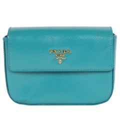 Prada Saffiano Leather Clutch Wallet